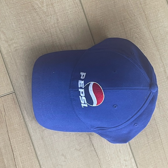 Vintage Pepsi Royal Blue Cap with Logo - Picture 1 of 2